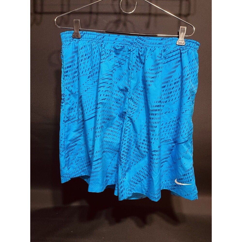 Nike 2XL Men’s Dri-Fit Bathing Suit Zippered Pocket Drawstring Elastic Waist N29